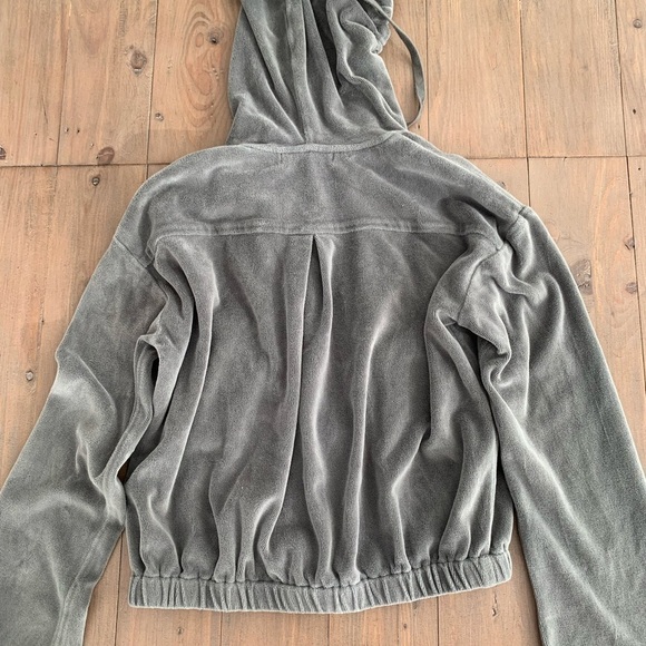Young Fabulous & Broke velour jacket in khaki NWT - Picture 4 of 5